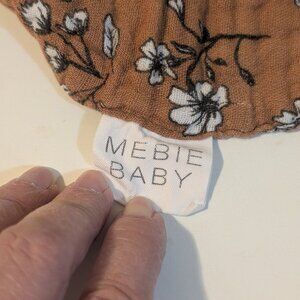 Infant Muslin Burp cloths set, qty 3